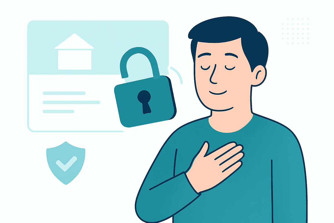 안심 송금 일러스트